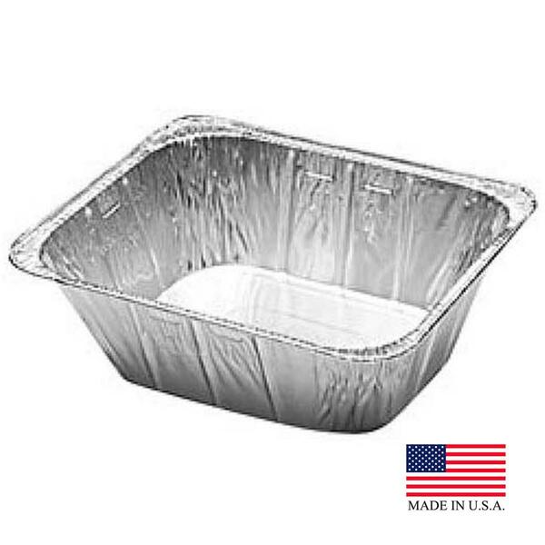 Durablue 4288-100XX PE Aluminum Half Size Extra Deep Pan, 100PK 4288-100XX  (PE)